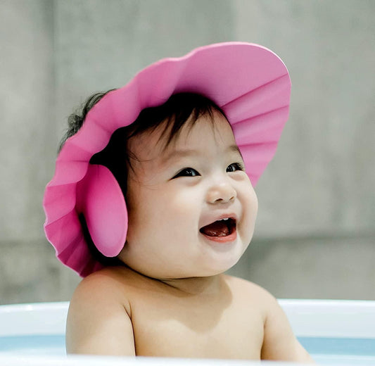 Baby Adjustable Safe Bathing Shower Cap